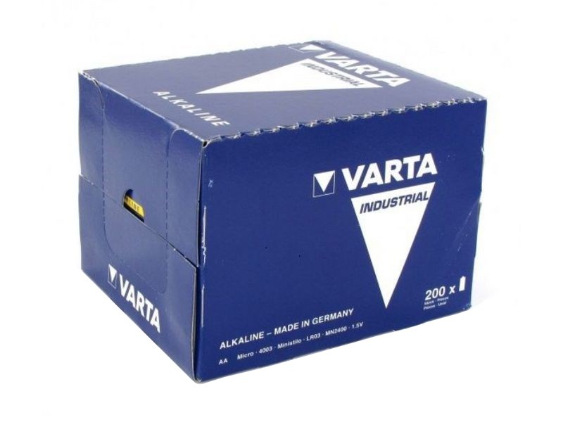 VARTA BATERIA ALKALICZNA LR6 AA INDUSTRIAL 10 SZT — zdjęcie 1 z 3