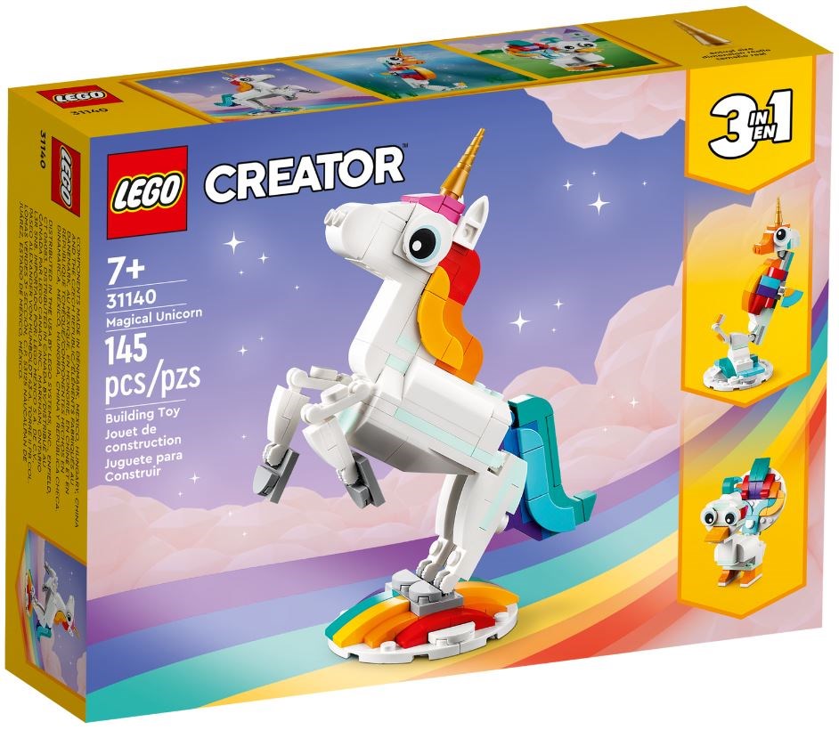 LEGO Creator 3w1 - Magiczny jednorożec 31140 — zdjęcie 1 z 8