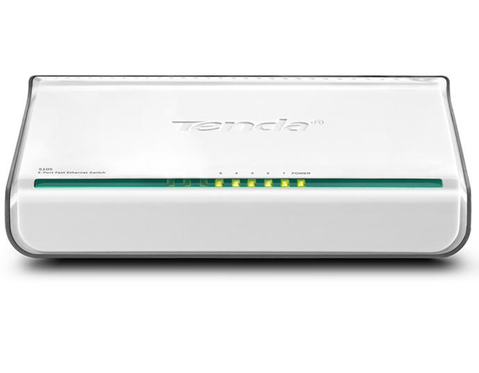 Switch Tenda S105 5x 10/100Mbps Biały — zdjęcie 1 z 3