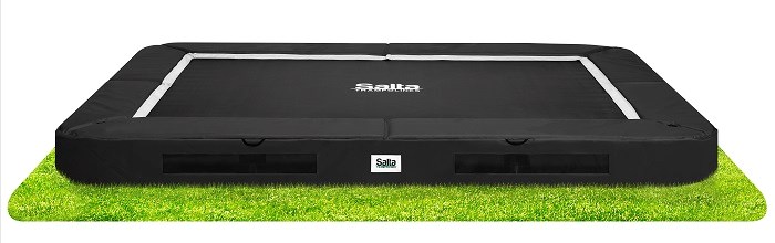 Trampolina Salta Premium Ground - 214x305cm - czarna — zdjęcie 1 z 5