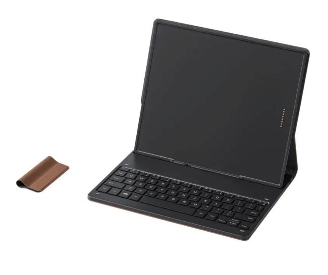 Etui magnetyczne Onyx Note Air 5 C brown z klawiaturą — zdjęcie 1 z 8
