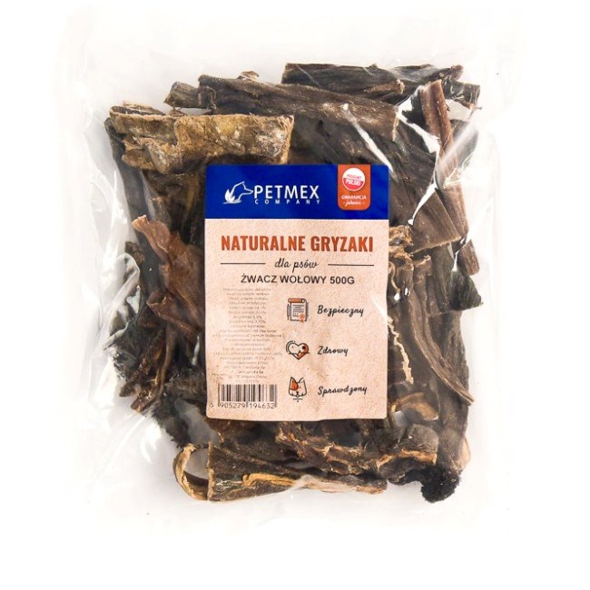 Gryzak PETMEX Żwacz wołowy 500g