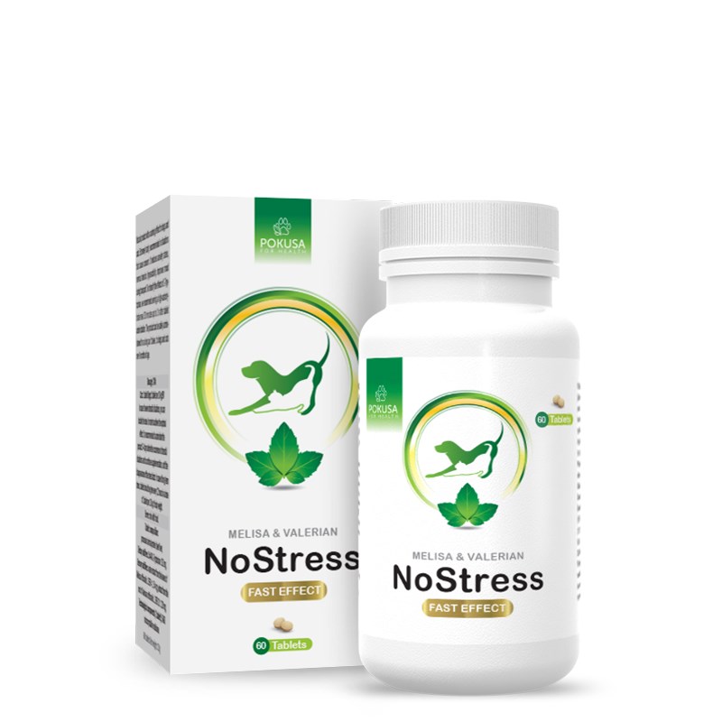 Pokusa Green Line NoStress 60tab - Suplement dla Psów i Kotów