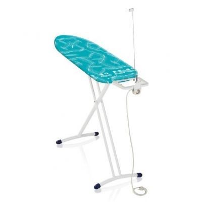 Deska do prasowania Air Board M Solid Plus NF - regulowalna, składana, niebieska-biała — zdjęcie 1 z 2