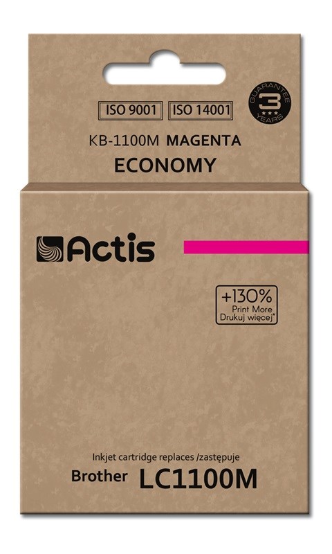 Actis KB-1100M Tusz 19ml Czerwony do Brother