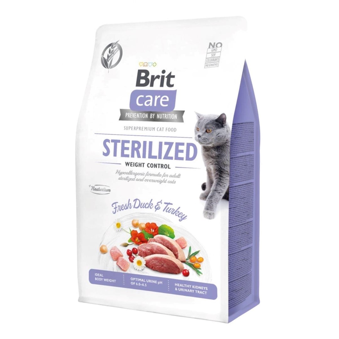 BRIT CARE Cat Grain-Free Sterilised Weight Control 7 kg
