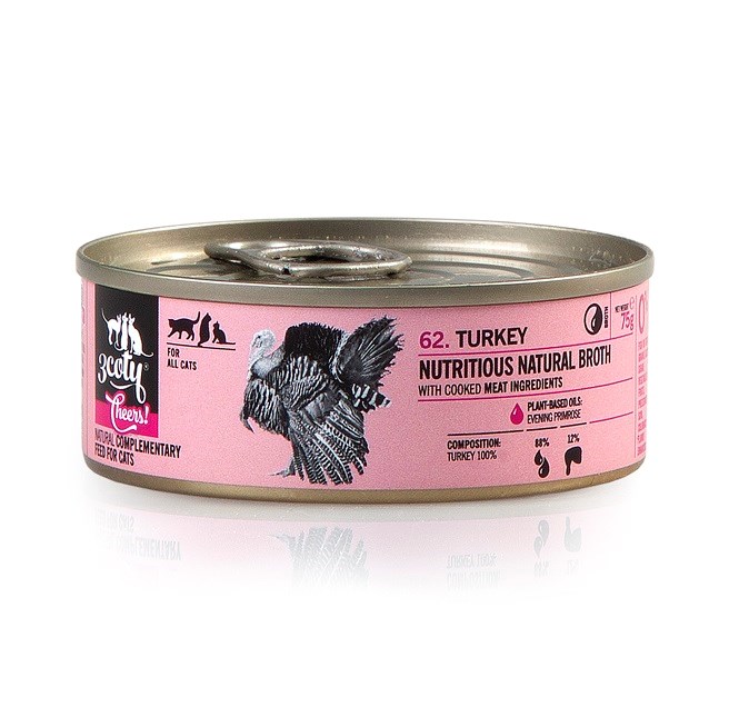 3Coty TURKEY Cheers! 75g Dla Kotów — zdjęcie 1 z 8