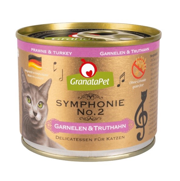 GranataPet Symphonie No.2 Krewetki i Indyk 200g — zdjęcie 1 z 2