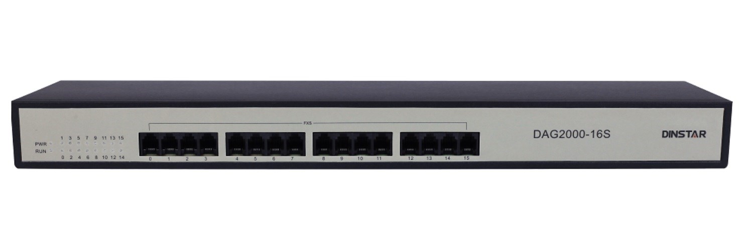 Dinstar DAG2000-16S - VoIP Bramka 16xFXS