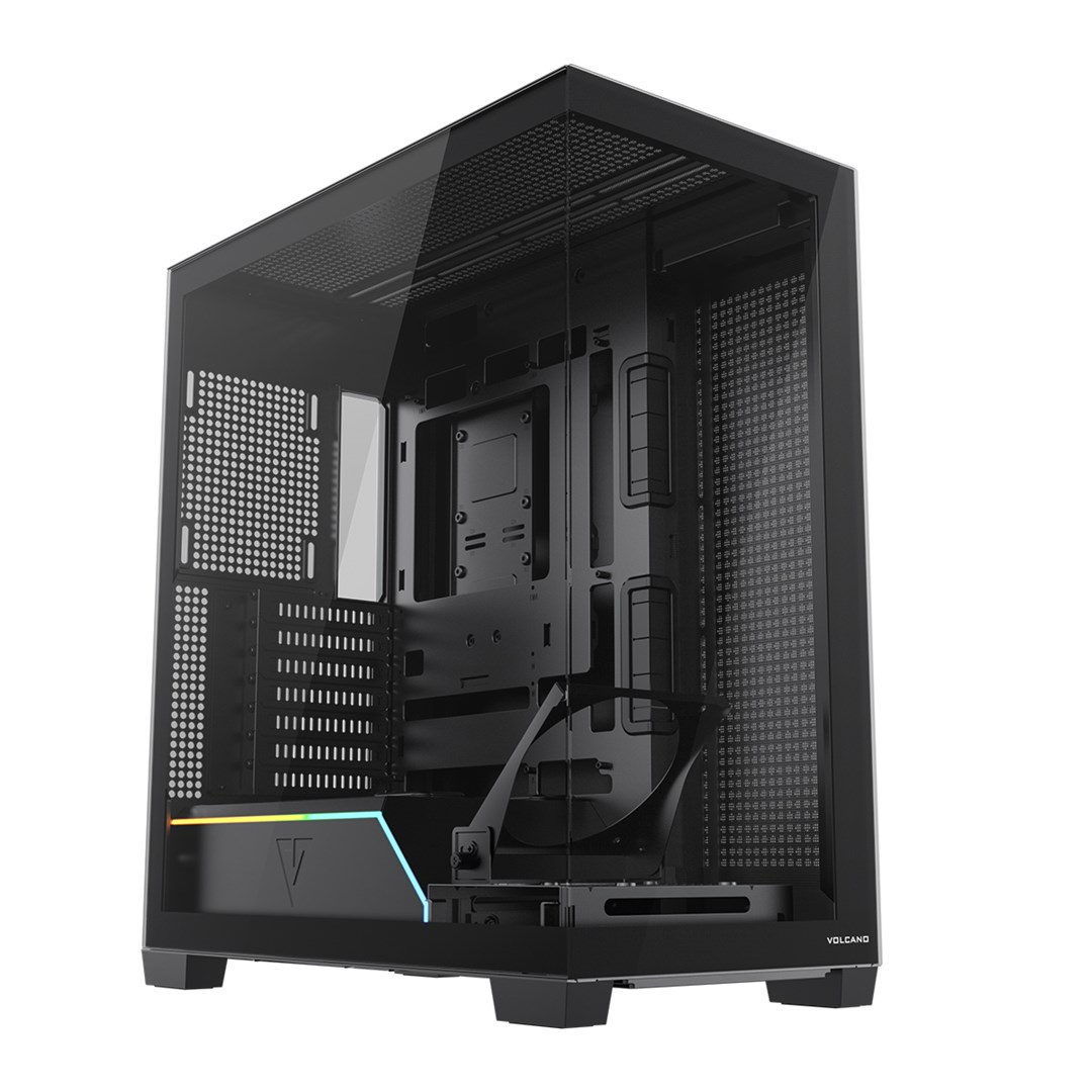 MODECOM OBUDOWA VOLCANO STELLAR PLUS MIDI CZARNA — zdjęcie 1 z 8