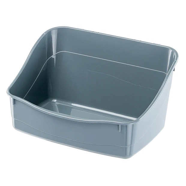 L 305 - toaleta plastikowa biała dla królika — zdjęcie 1 z 3