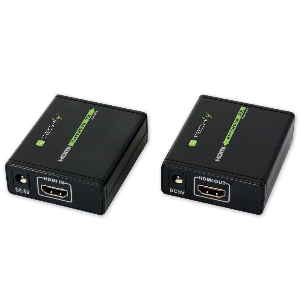 TECHLY EXTENDER HDMI HD 3D PO RJ45 DO 60M IDATA EXT-E70 — zdjęcie 1 z 8