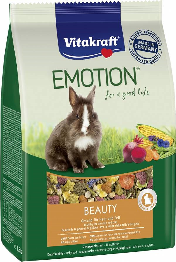 VITAKRAFT EMOTION BEAUTY 600g dla Królika