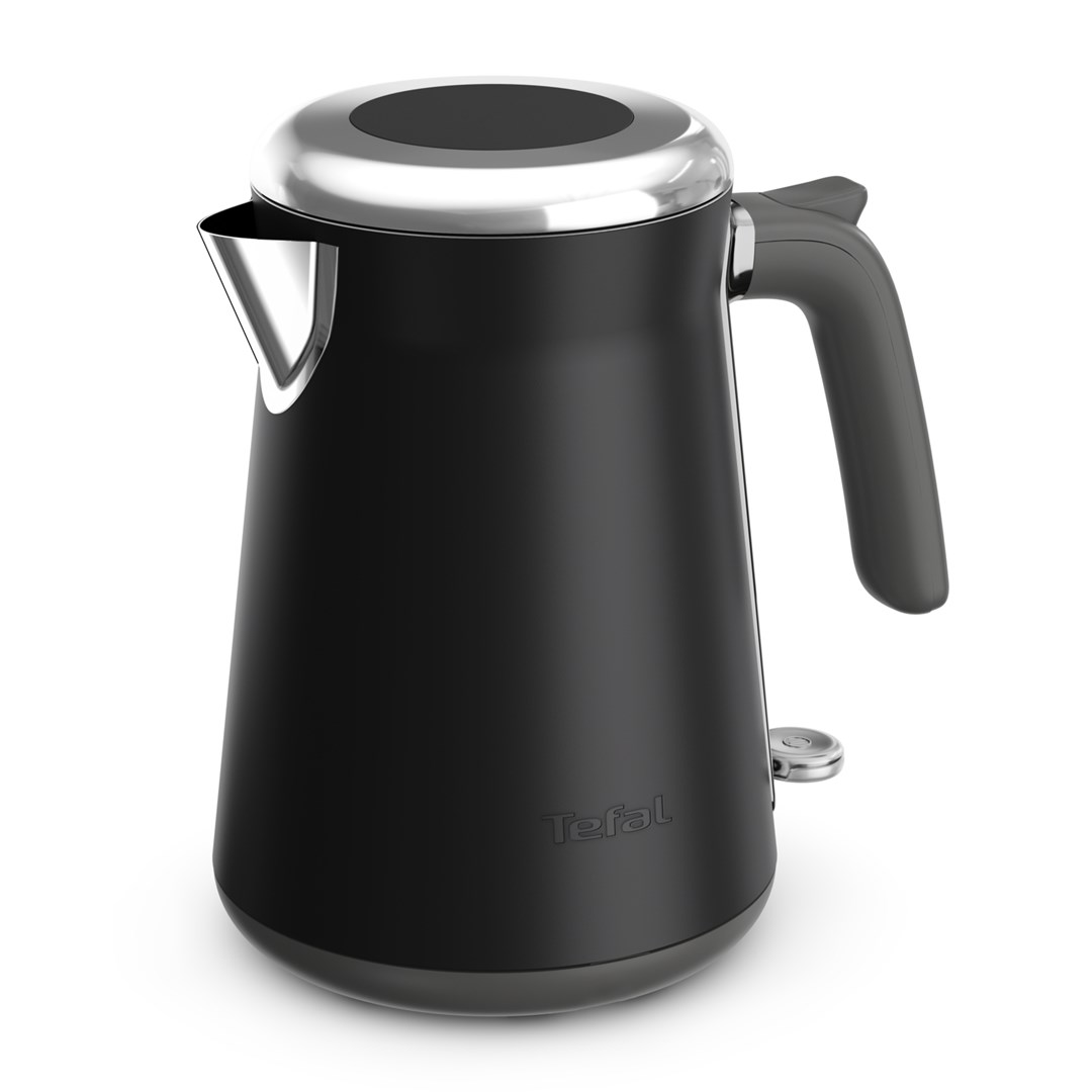 Czajnik elektryczny TEFAL KI6668E0 - 1,7 l, czarny, 2400 W — zdjęcie 1 z 8