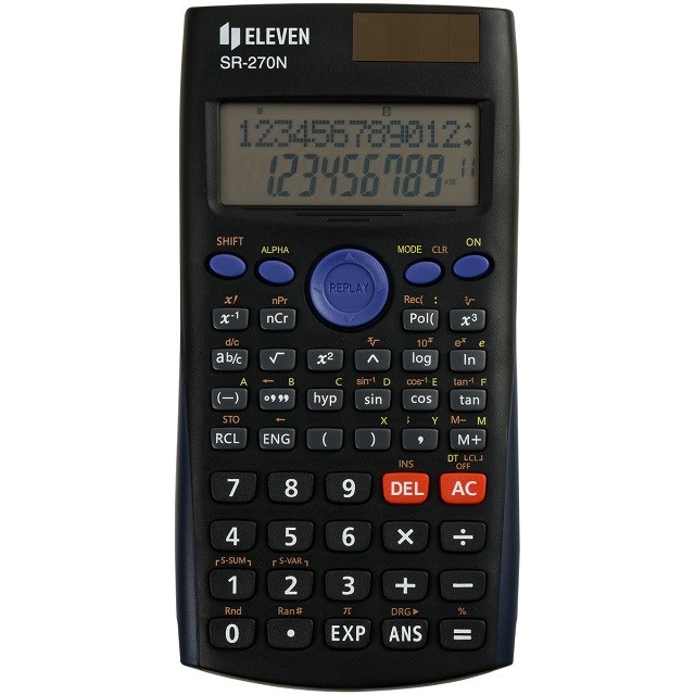 Eleven SR-270N - Kieszonkowy kalkulator naukowy — zdjęcie 1 z 7
