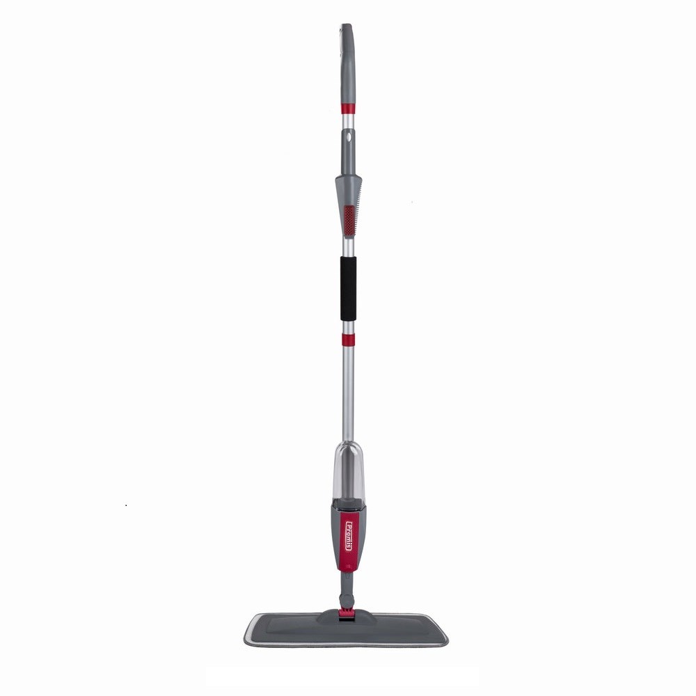 PROMIS MOP ZE SPRYSKIWACZEM, SZARO-CZERWONY MS100G — zdjęcie 1 z 8