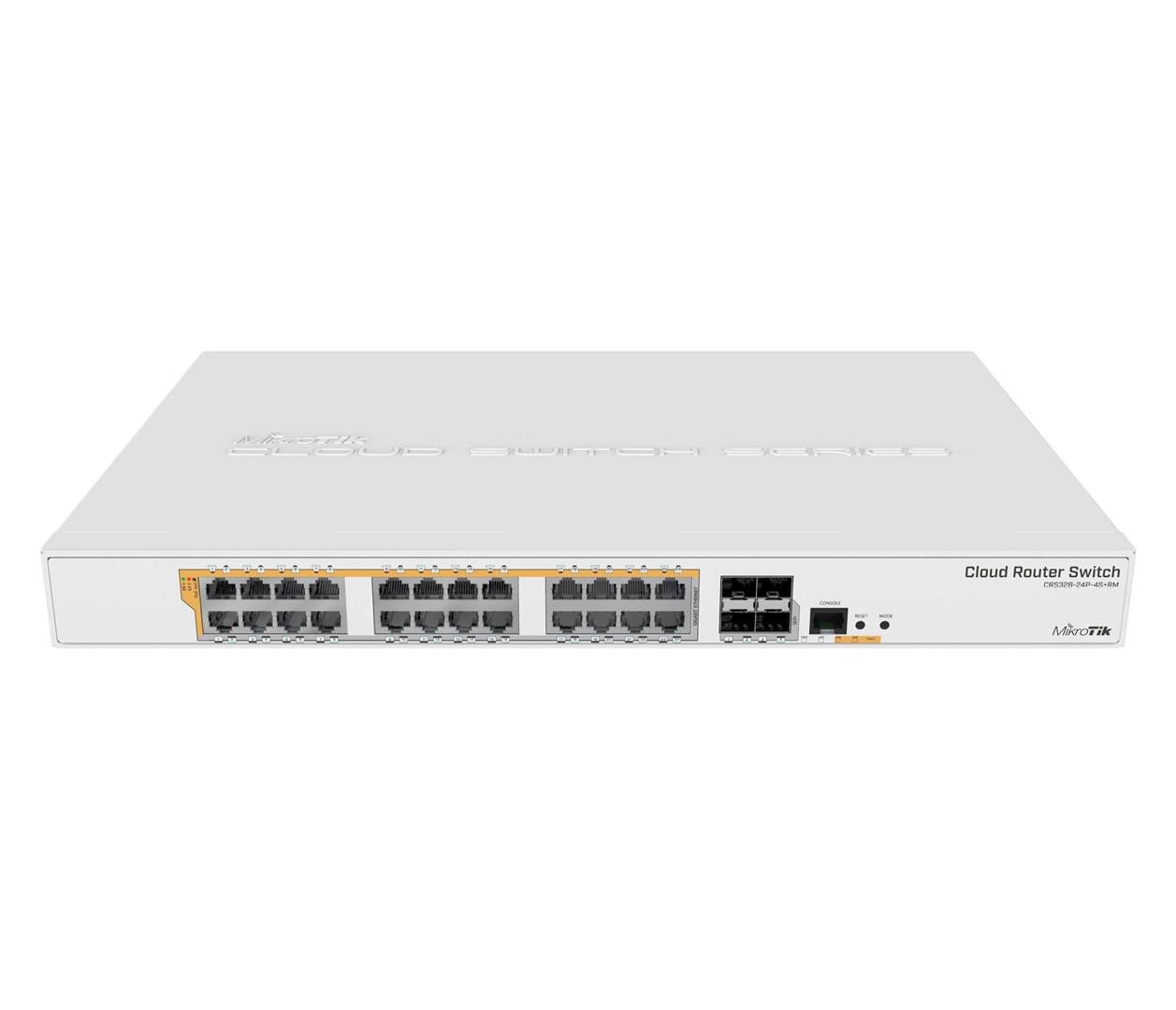 Switch Mikrotik CRS328-24P-4S+RM 28p PoE 450W — zdjęcie 1 z 5