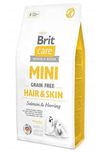 BRIT Care Mini Hair&Skin Salmon&Herring - 7 kg