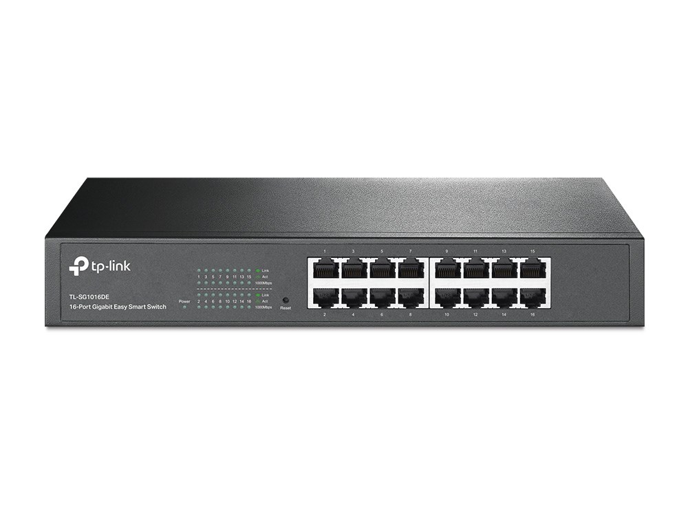 Switch TP-LINK TL-SG1016DE 1U Metalowy — zdjęcie 1 z 4