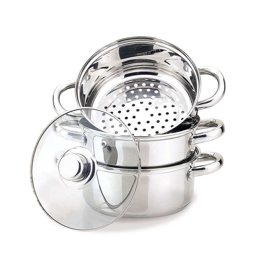 Garnek do gotowania na parze 4L, 22cm MAESTRO MR-2900-22 — zdjęcie 1 z 6