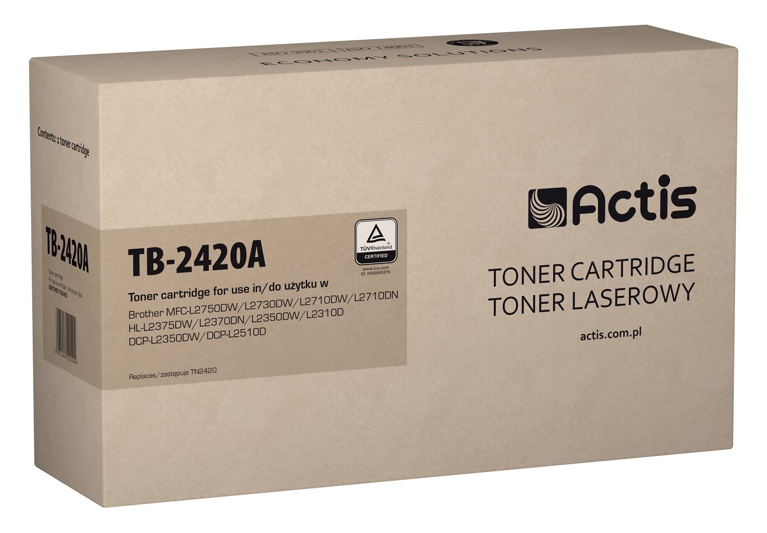 Actis TB-2420A Toner Zamiennik dla Brother MFC, HL