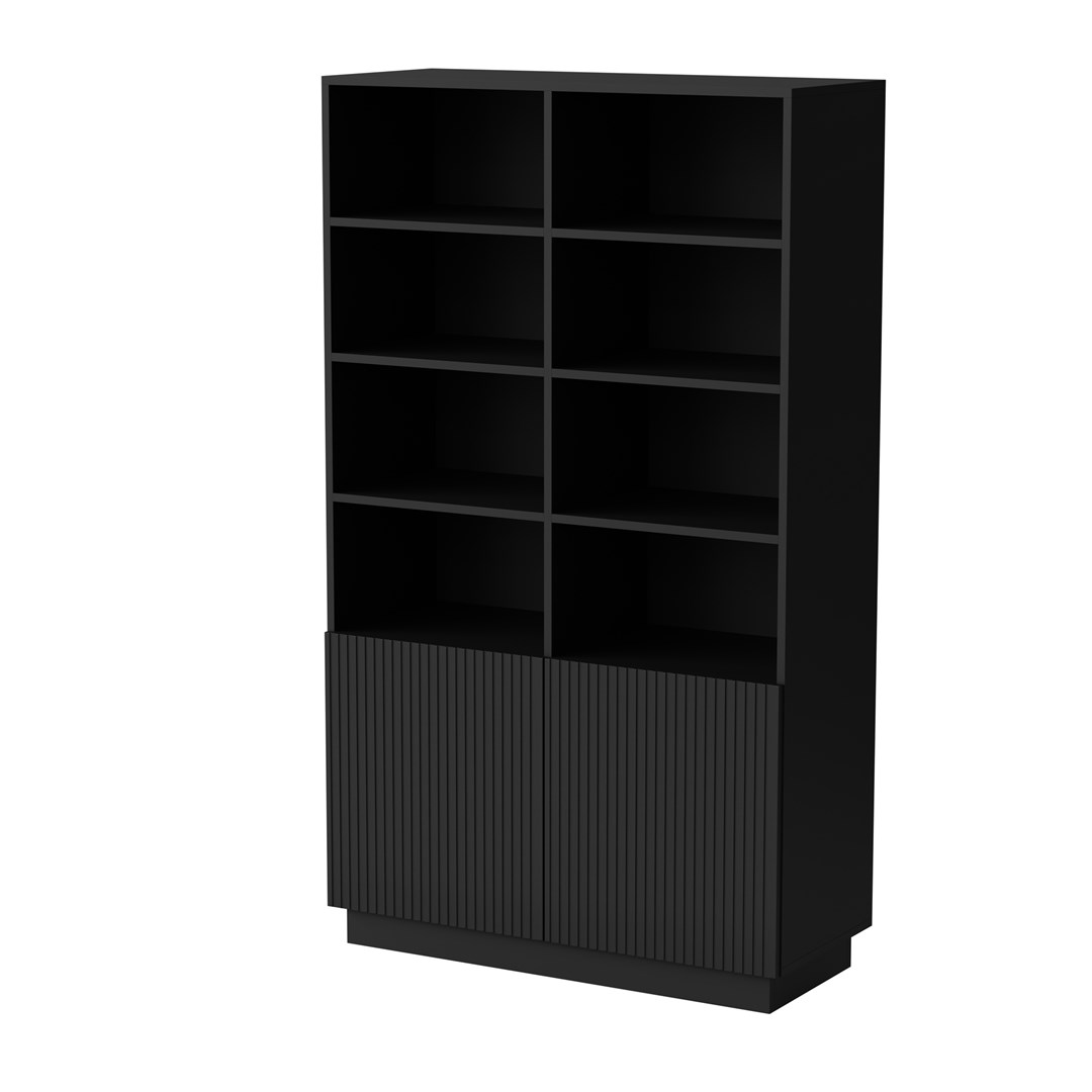 Regał LIVERTI 100x42x171 czarny — zdjęcie 1 z 3