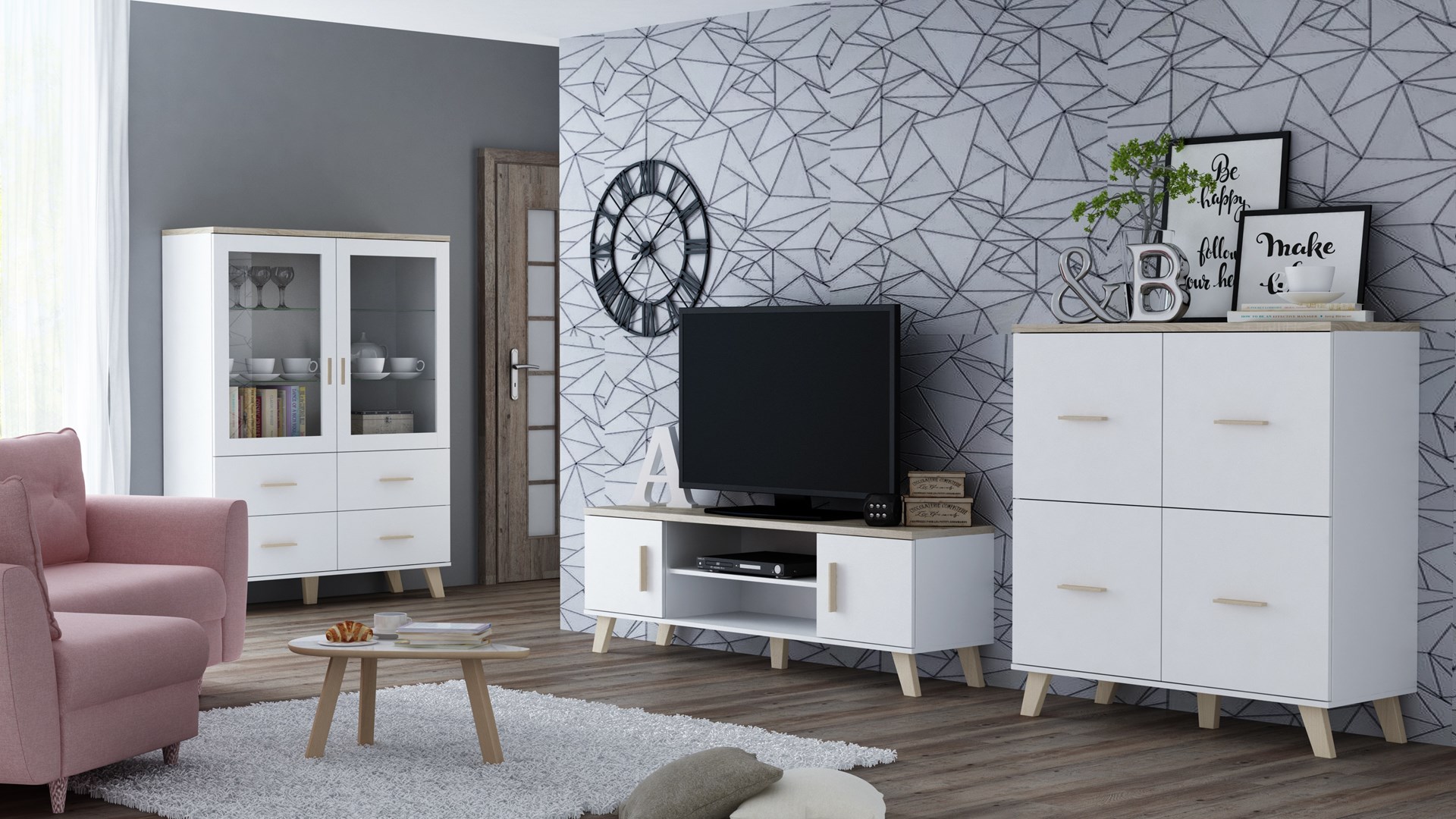 Zestaw LOTTA 1 RTV1602D2K WIT KOM110 4D — zdjęcie 1 z 8