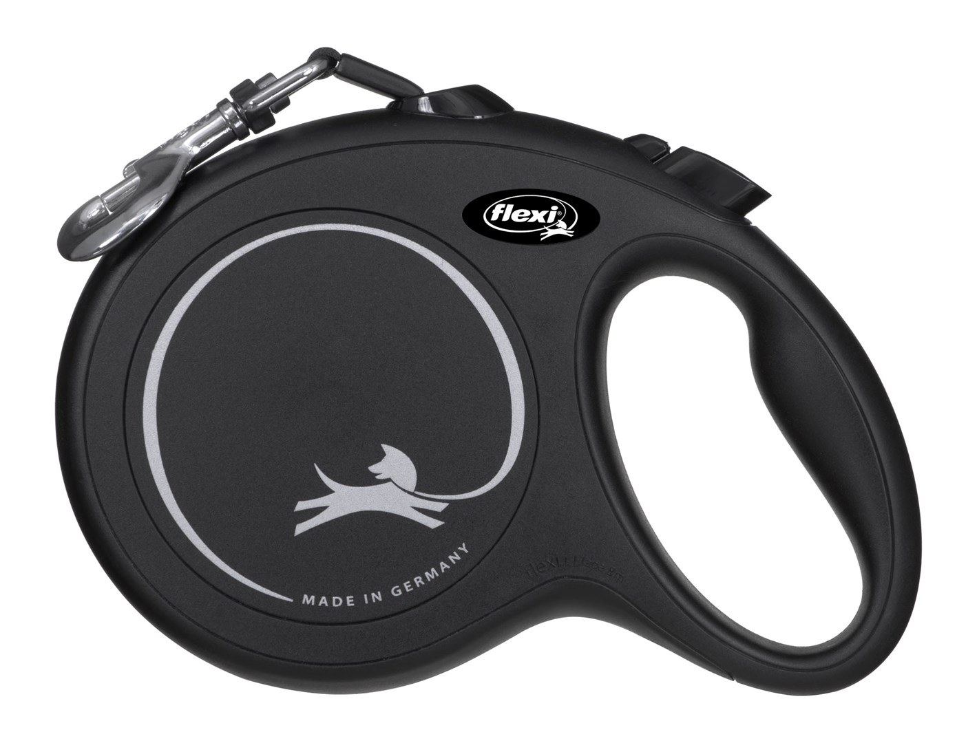 Smycz flexi New Classic L 8m, czarna, do 50kg — zdjęcie 1 z 8