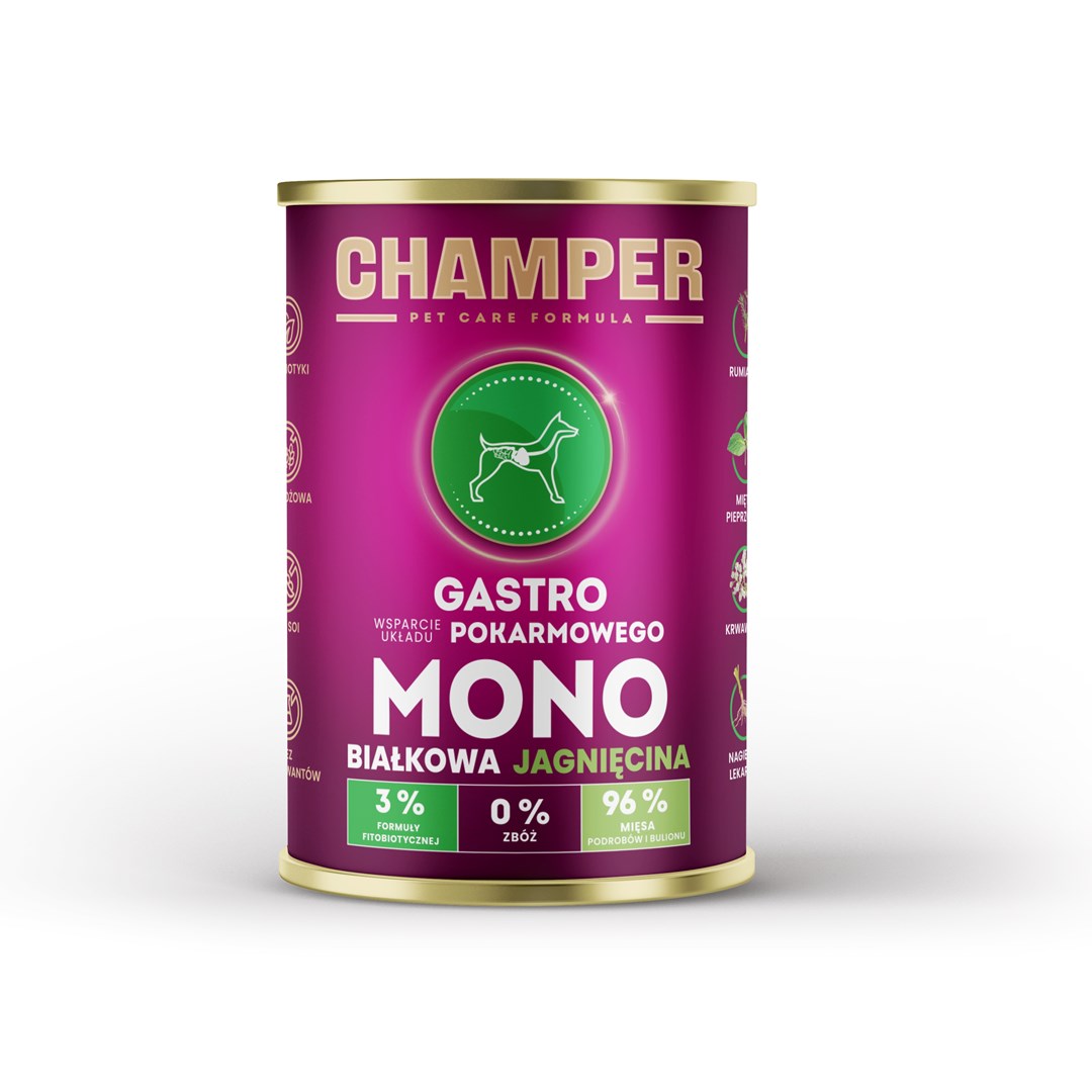 CHAMPER GASTRO MONOBIAŁKOWA jagnięcina 400g