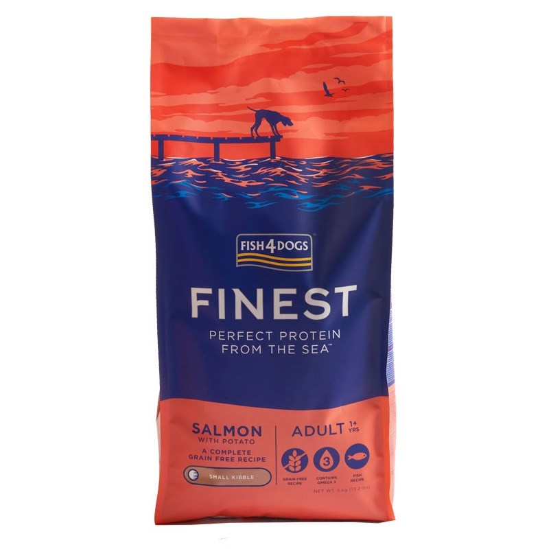 Fish4Dogs Finest Salmon Adult 6kg — zdjęcie 1 z 2