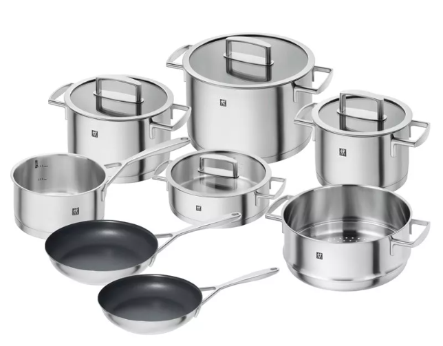 Zestaw 8 naczyń ZWILLING Vitality 66460-014-0 do gotowania i smażenia — zdjęcie 1 z 8