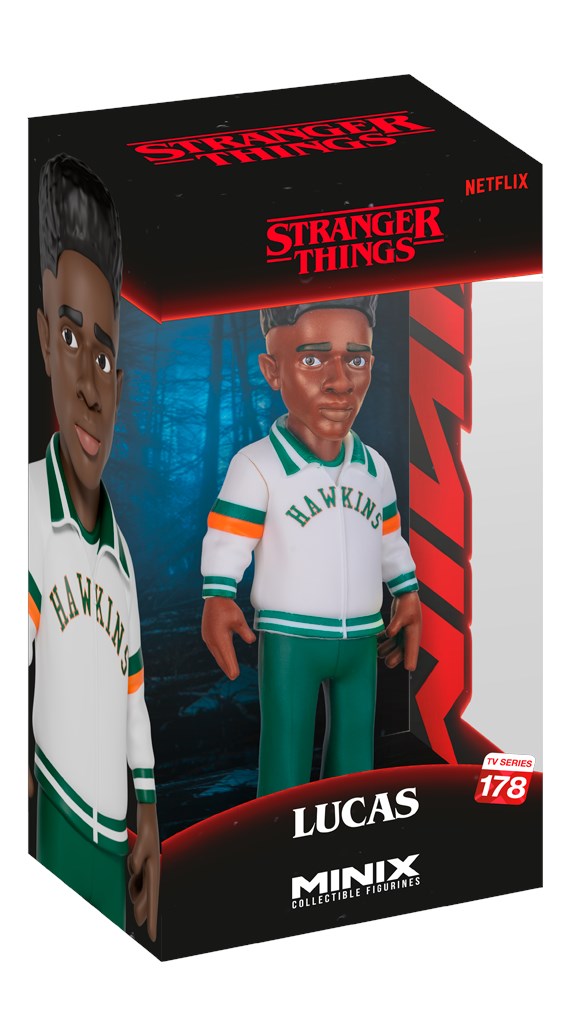 MINIX STRANGER THINGS - LUCAS Figura Kolekcjonerska — zdjęcie 1 z 5