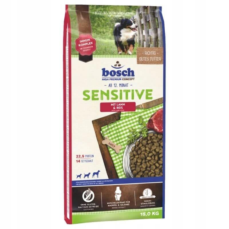 BOSCH Sensitive Lamb & Rice - 15 kg