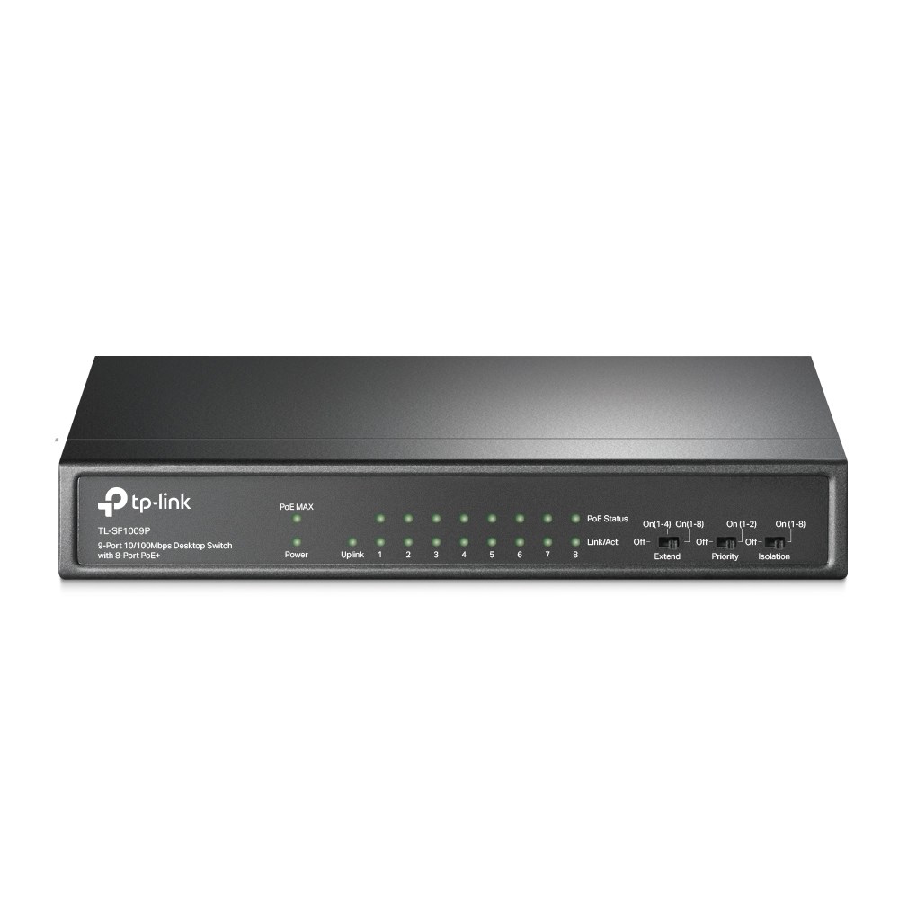 Switch TP-LINK TL-SF1009P 9-portowy — zdjęcie 1 z 3