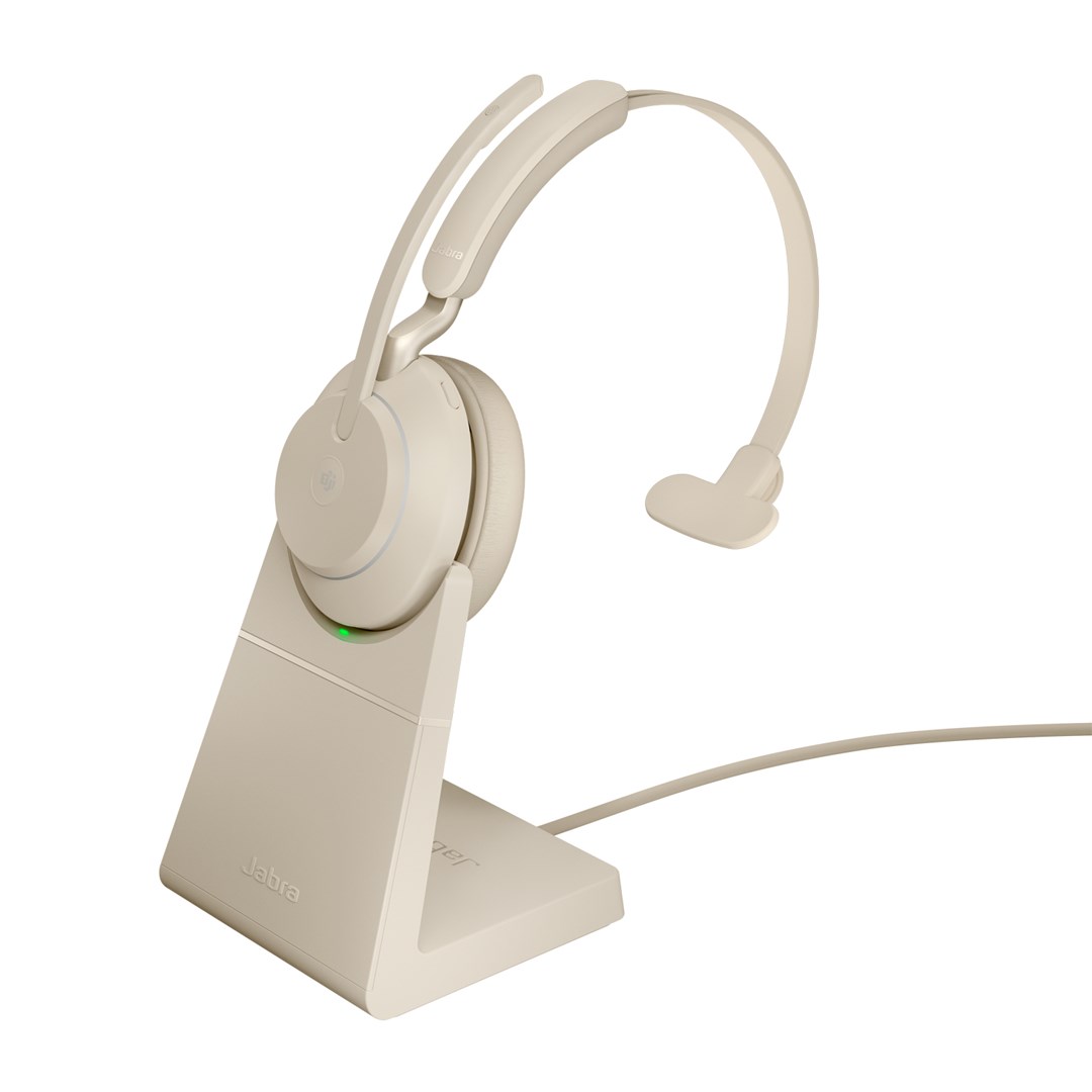 Słuchawki nauszne bezprzewodowe Jabra Evolve2 65 MS Mono — zdjęcie 1 z 5