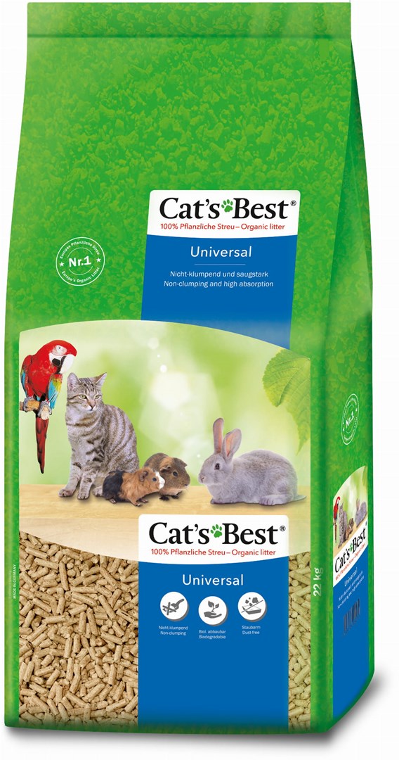 JRS Cats Best Universal - źnierek drewniany pellet - 22kg