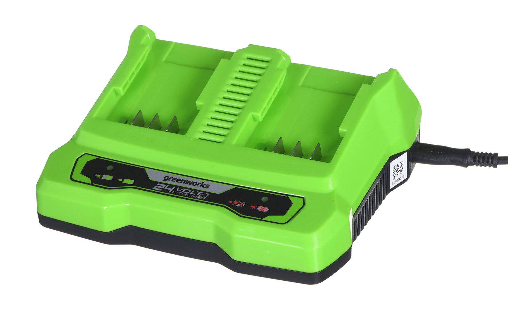 24V Ładowarka 2A dual slot GREENWORKS G24X2UC2 - 2931907 — zdjęcie 1 z 5