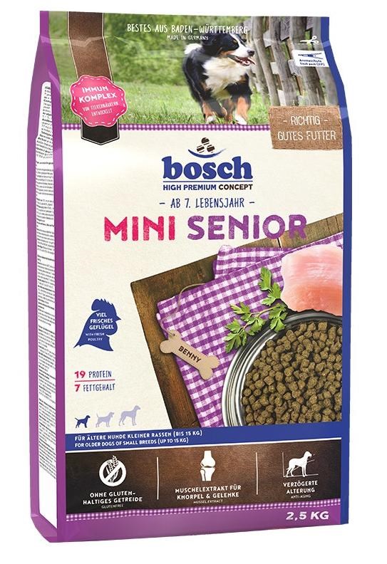 BOSCH Mini Senior Sucha Karma 2,5 kg