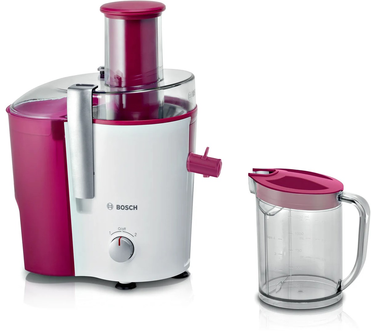 Sokowirówka BOSCH MES25C0 (700W; kolor biały) — zdjęcie 1 z 6