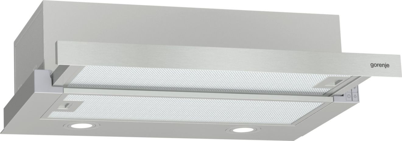 Okap teleskopowy GORENJE TH62E4X stal nierdzewna inox — zdjęcie 1 z 5