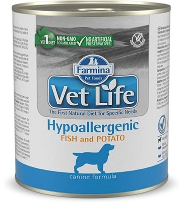 FARMINA Vet Life Hypoallergenic Fish & Potato 300g — zdjęcie 1 z 2