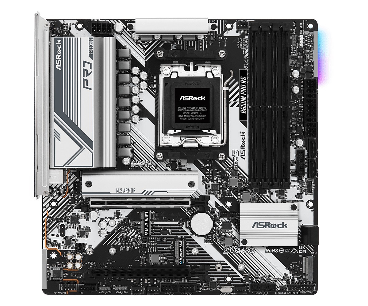 Płyta główna Asrock B650M PRO RS Socket AM5 — zdjęcie 1 z 6
