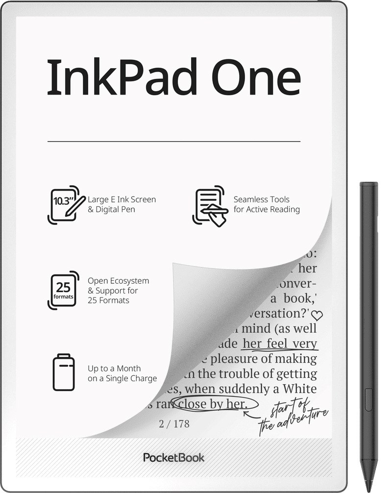 Czytnik PocketBook InkPad One 1030 10,3" 32GB — zdjęcie 1 z 6
