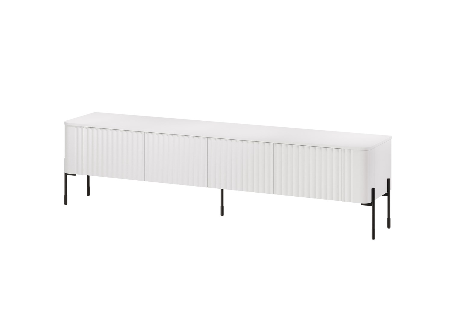 Szafka RTV VERA 190x40x50 biały mat — zdjęcie 1 z 4
