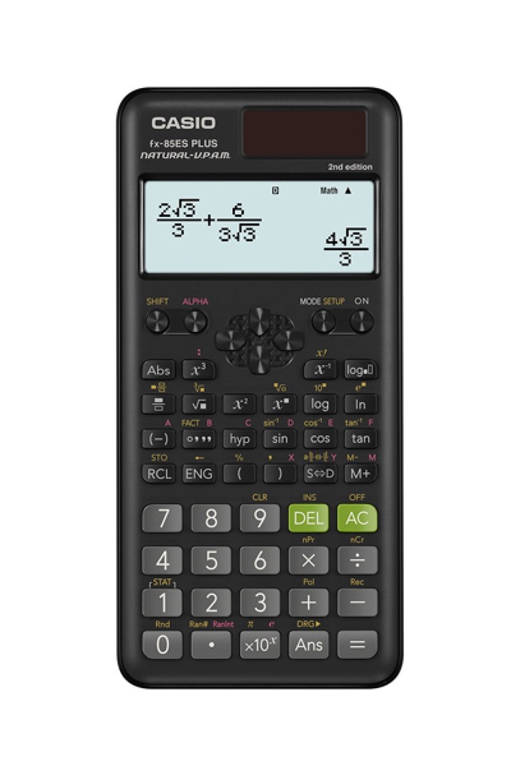 CASIO FX-85ESPLUS-2 Kalkulator Naukowy, 252 Funkcje