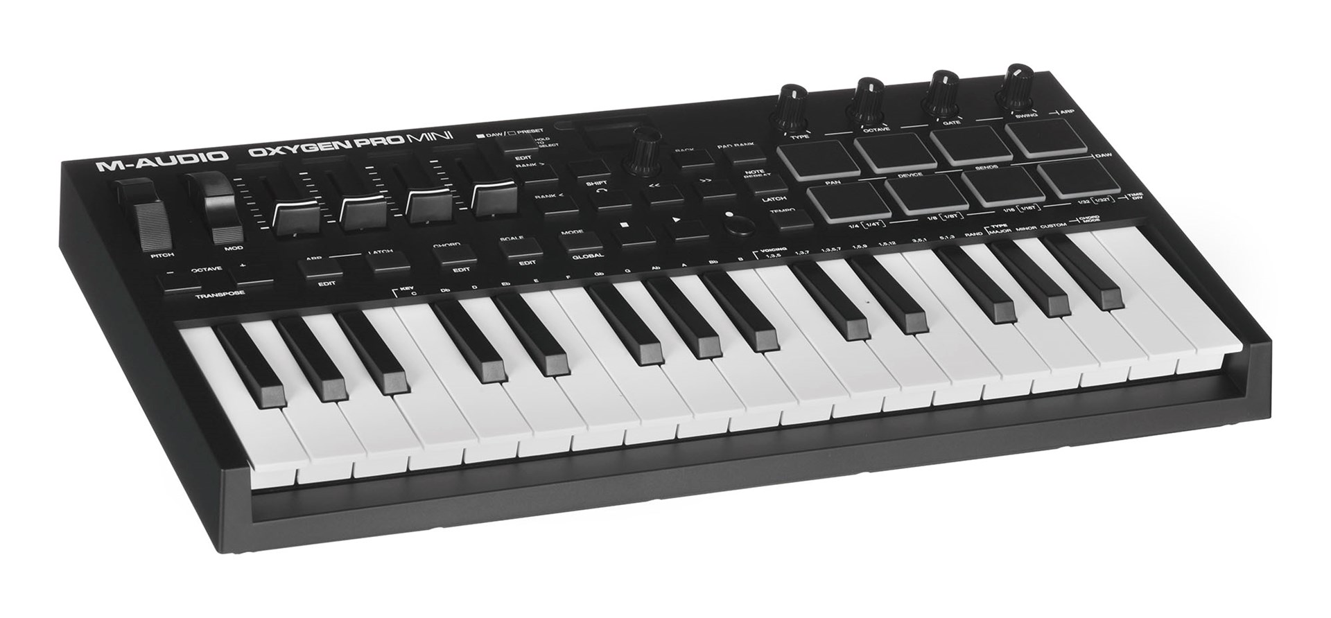 M-AUDIO Oxygen PRO MINI - Klawiatura Sterująca — zdjęcie 1 z 8