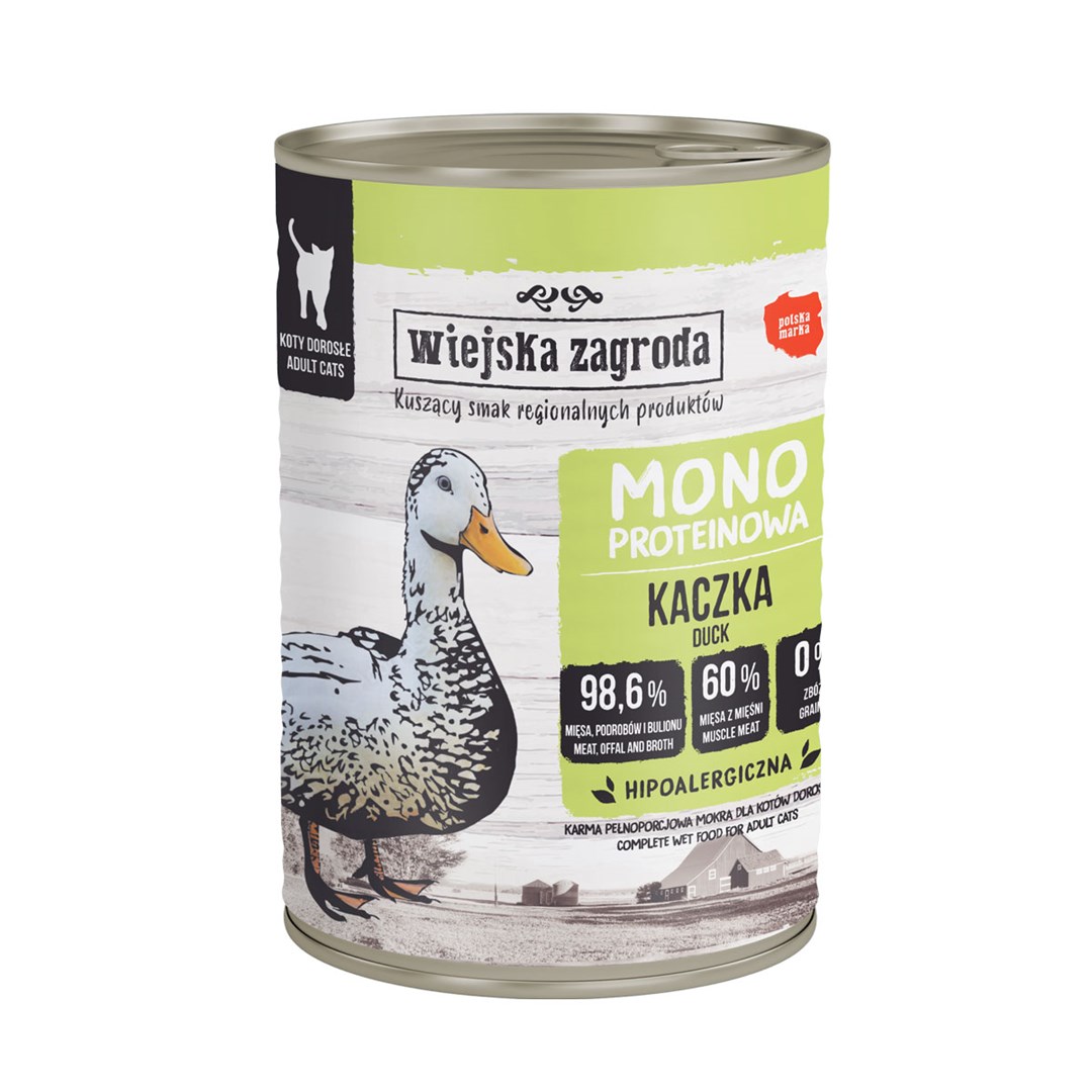 Wiejska Zagroda Monobiałkowa Kaczka 400g