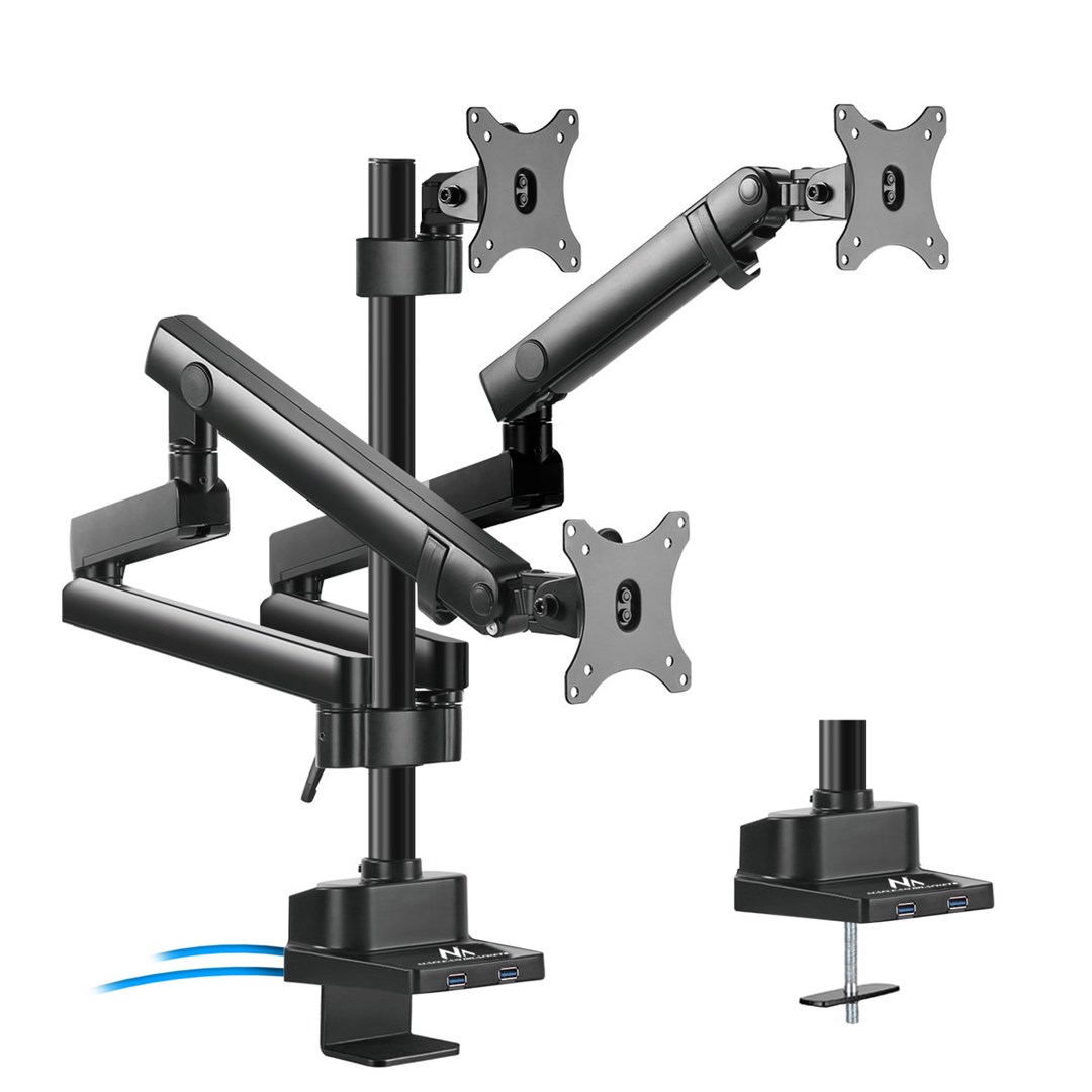 Uchwyt Maclean MC-811 do 3 monitorów 17"-27"