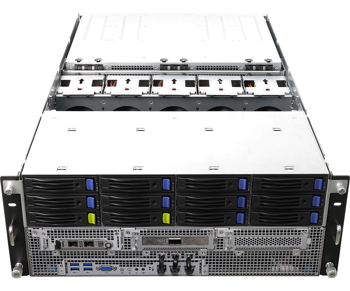 Platforma ASRock Rack 4U AMD Epyc 7000 12xLFF — zdjęcie 1 z 5