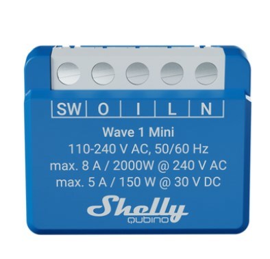 Sterownik Z-Wave Shelly Qubino Wave 1 Mini — zdjęcie 1 z 7